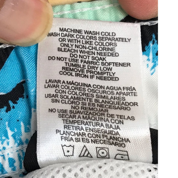 Joe Boxer Men's Size Large Hawaiian Floral Graphic Board Shorts Swim Trunks - Picture 11 of 14